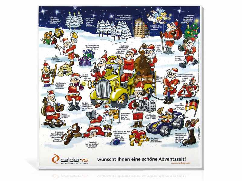 Adventskalender mit Rätseln