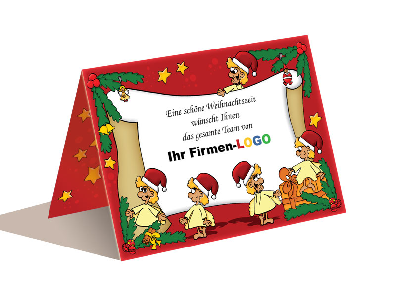Lustige Weihnachtskarte Für Onkel – Inkl. Umschlag & Persönlichem Gruß